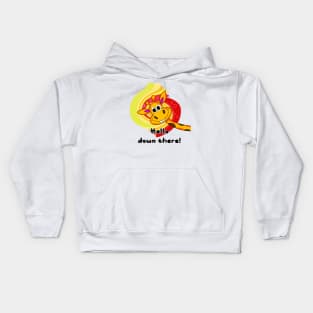 Hello Down There! (Boy) Kids Hoodie